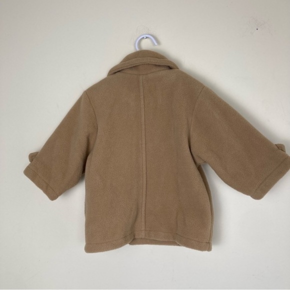 Pete’s Partner Vintage Fleece Peacoat Button Front Jacket Camel/Tan Size 12M - Picture 5 of 12